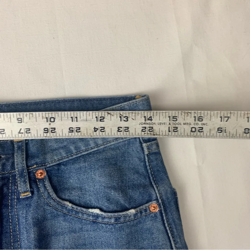 GAP size 26 2 maxi denim skirt womans casual ankle jean preppy mom - Image 6