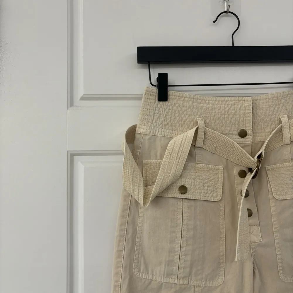 Ulla Johnson NEW Oliver Belted Nonstretch Cargo Jeans - Image 10