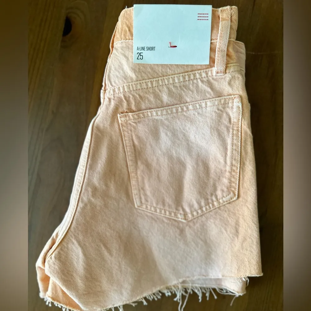 High Rise Jean Shorts - Image 4