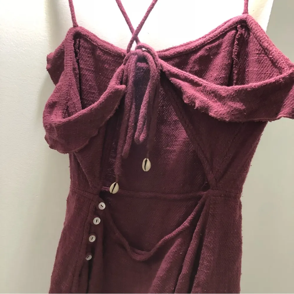 Free People Abalone Shell Mini Dress - Image 5