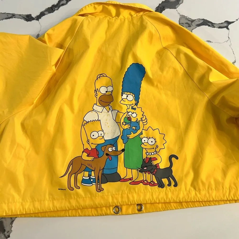 The Simpsons Yellow Crop Jacket Size L - Image 4
