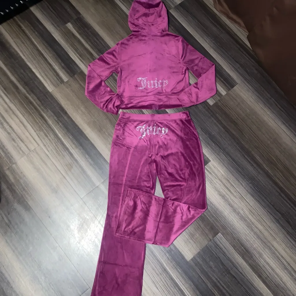 Juicy Couture  Velour  Set in Purple y2k - Image 12
