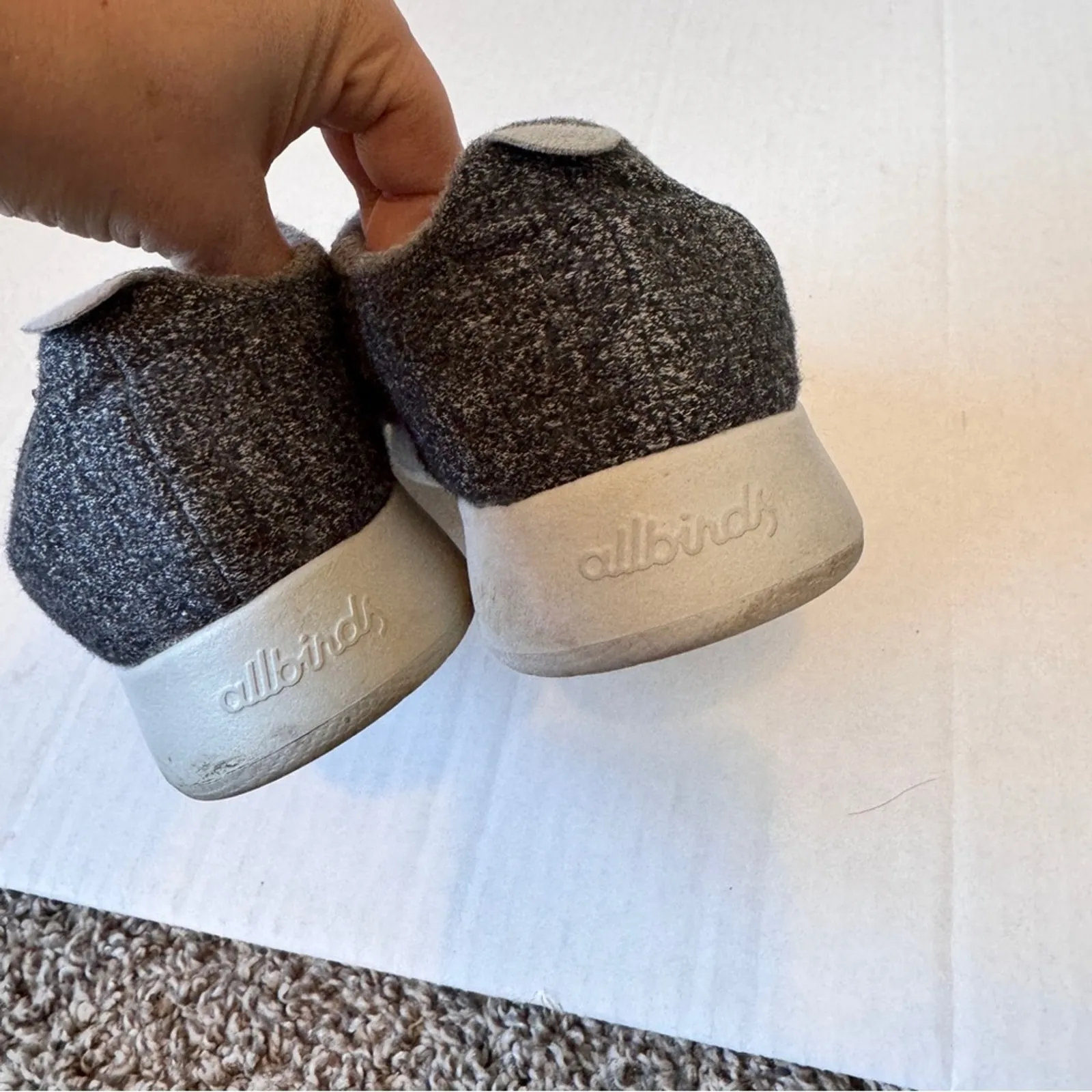 Allbirds Grey Wool Runners Trainers Sneakers Womens 8 Casual Classic Shoes - Image 8