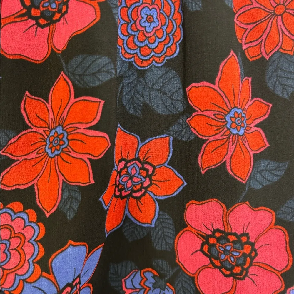 Modcloth  "Illuminated Elegance" Chiffon Maxi Dress - Floral - Image 5