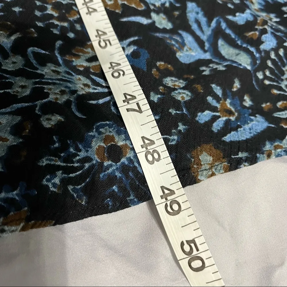 Urban Outfitters Emma Grace Floral Maxi Faux Wrap Dress Size Small - Image 14