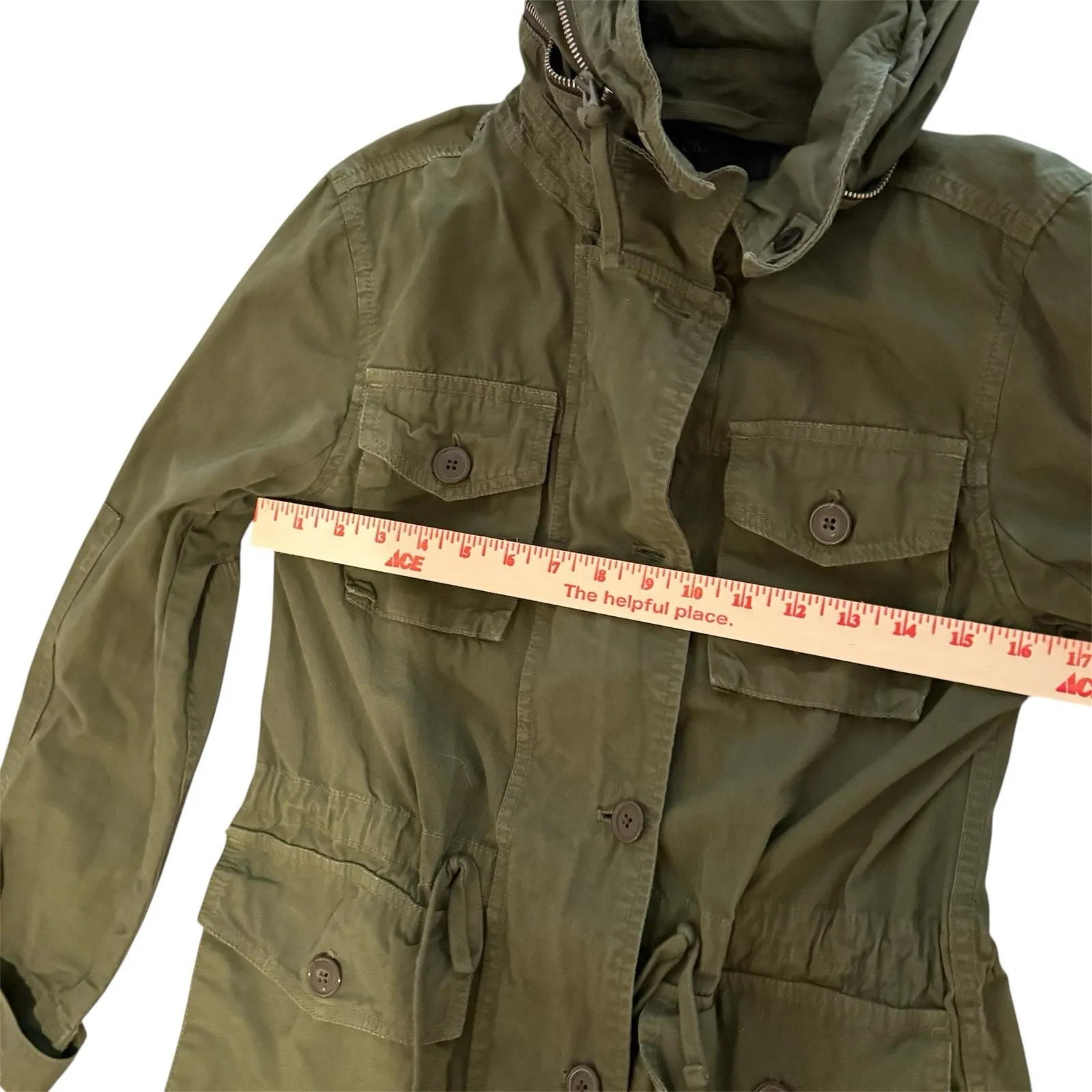 J Crew Jacket‎ Field Utility Military - Image 4