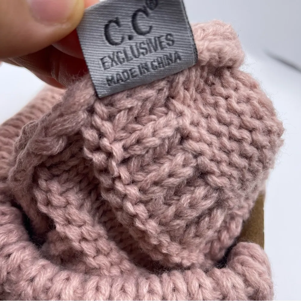 knit chunky soft beanie - Image 5