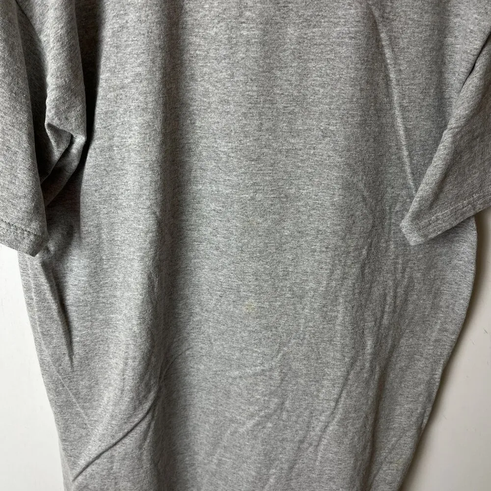 Vintage Disney Mickey T Shirt 90s Y2K Gray Large L Cartoon Graphic Tee Cotton - Image 16