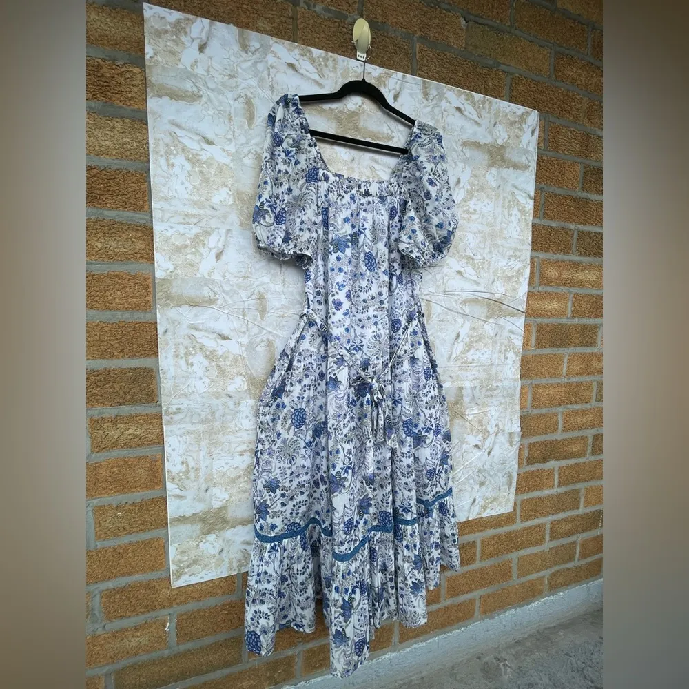 Ro'S Garden Opal Maxi sundress size XL Blue - Image 5