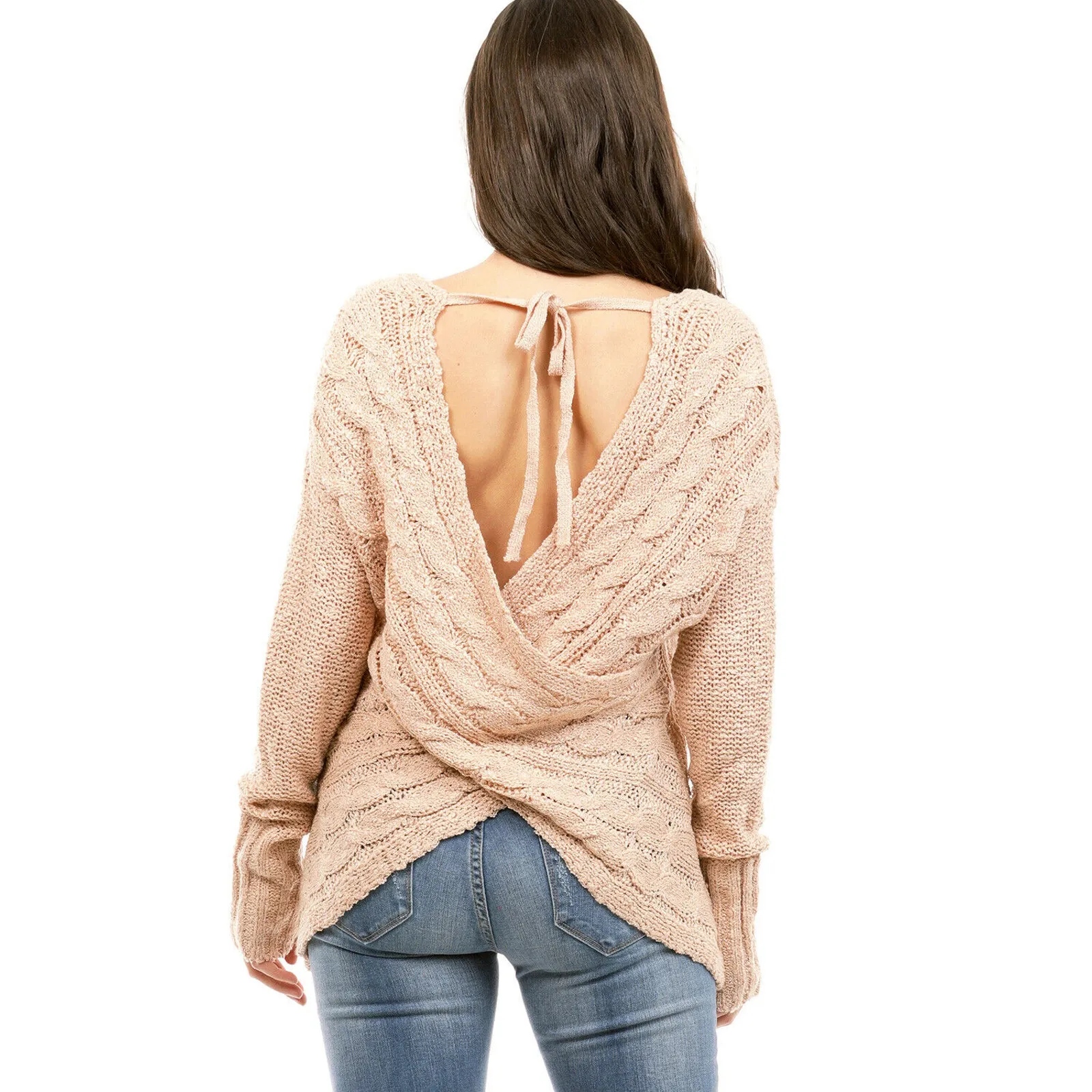 Silver‎ Wrap Sweater - Image 10