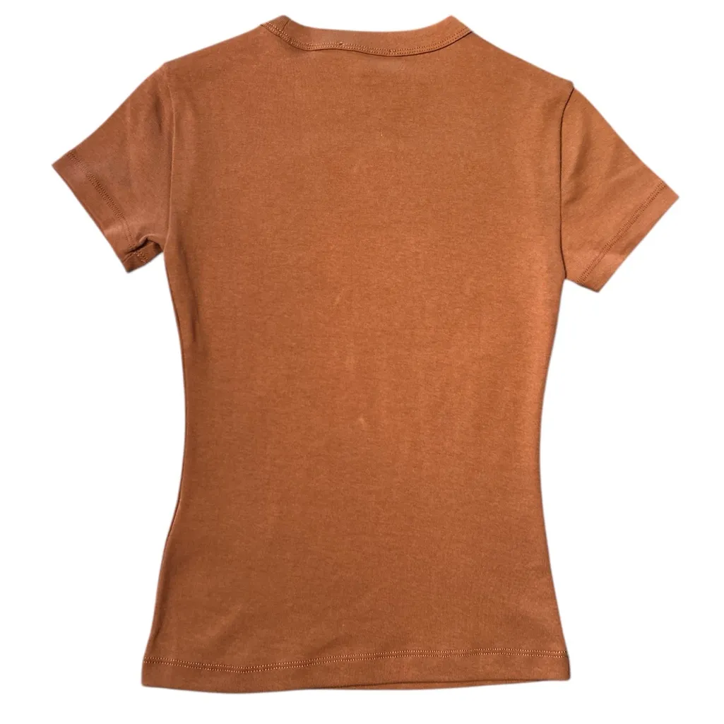 Women’s Madewell The '90s Crewneck Tee in Compact Cotton Size XXS NWT #NW939 - Image 4