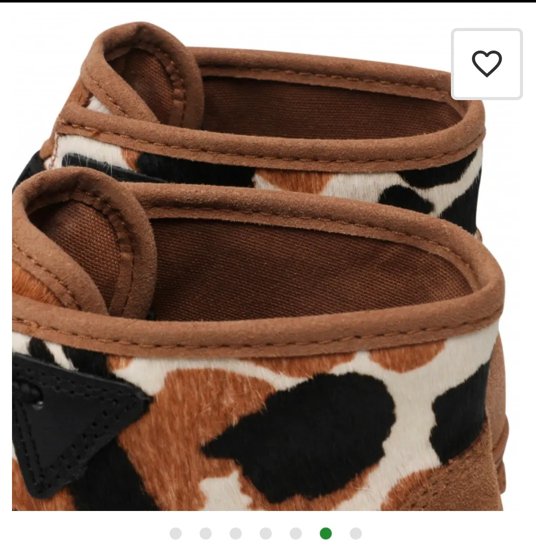 NWOB  Marin Bootie Cow Print Womens Platform - Lace-ups - Image 6