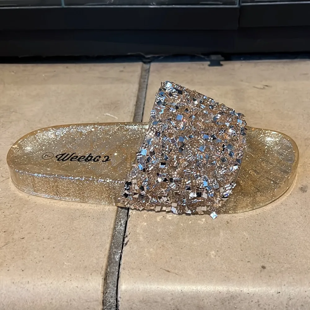 Weeboo Glitter Jelly Slides Size 7 - Image 2