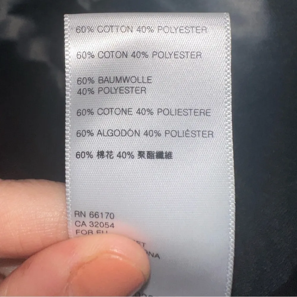 Free People Psychedelic Tie Dye Turtleneck Top Black S - Image 5