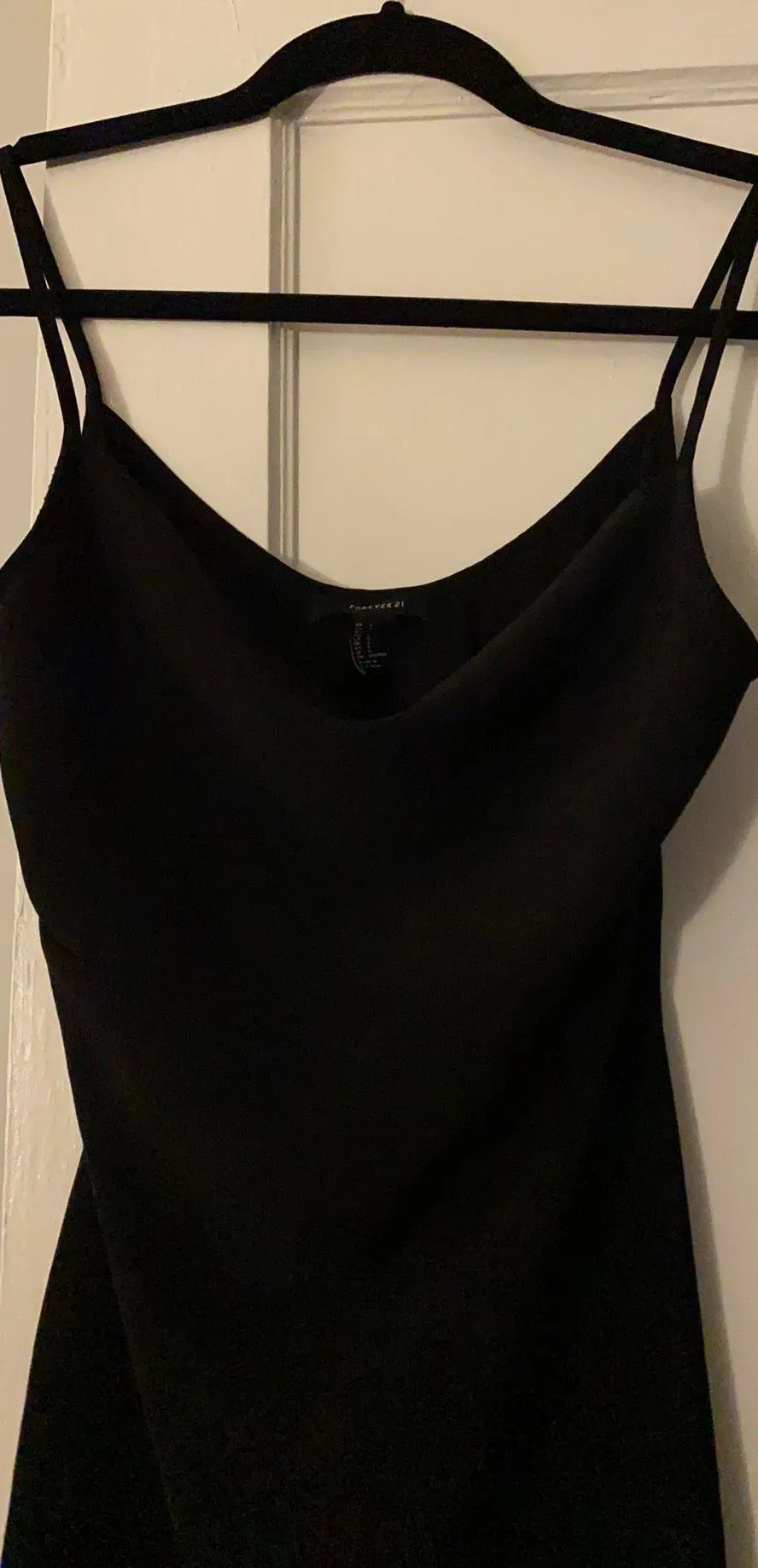 Black Cowl Neck Dress - Image 3