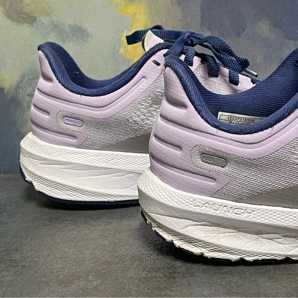 Brooks Launch 9 1203731B588 Lilac & Silver Women's Running Shoes Size 6.5B - Image 7