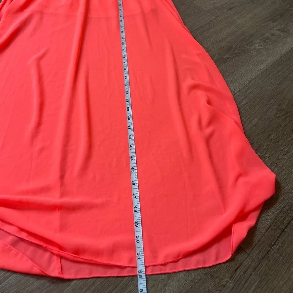 Style Rack Strapless Maxi Dress ~ floral, sheer, lined ~ women’s size Large - Image 9