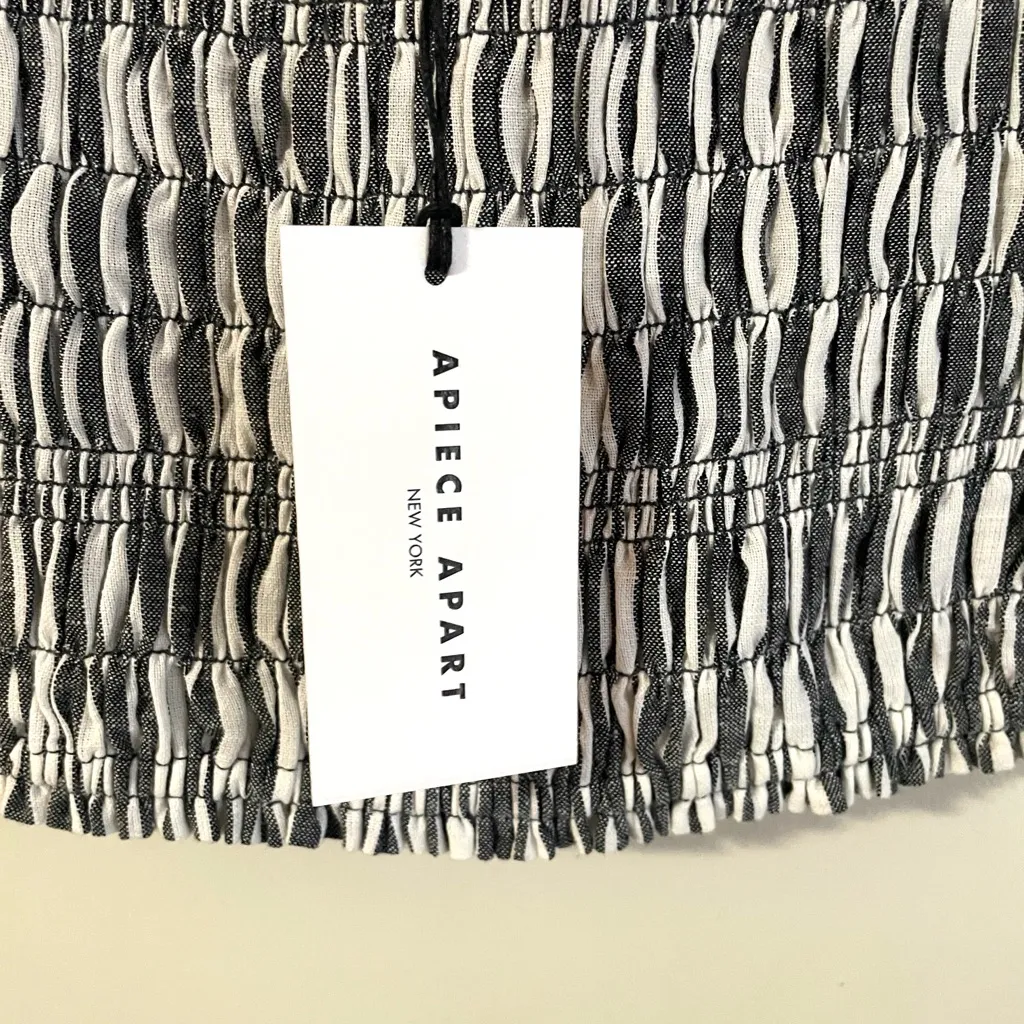 Apiece Apart Smocked Top Espana Stripe - Image 7