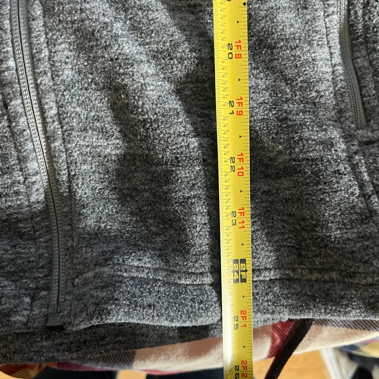 Patagonia Women's Gray Synchilla Fleece Zip Up Jacket with Pockets Size XS - Image 9