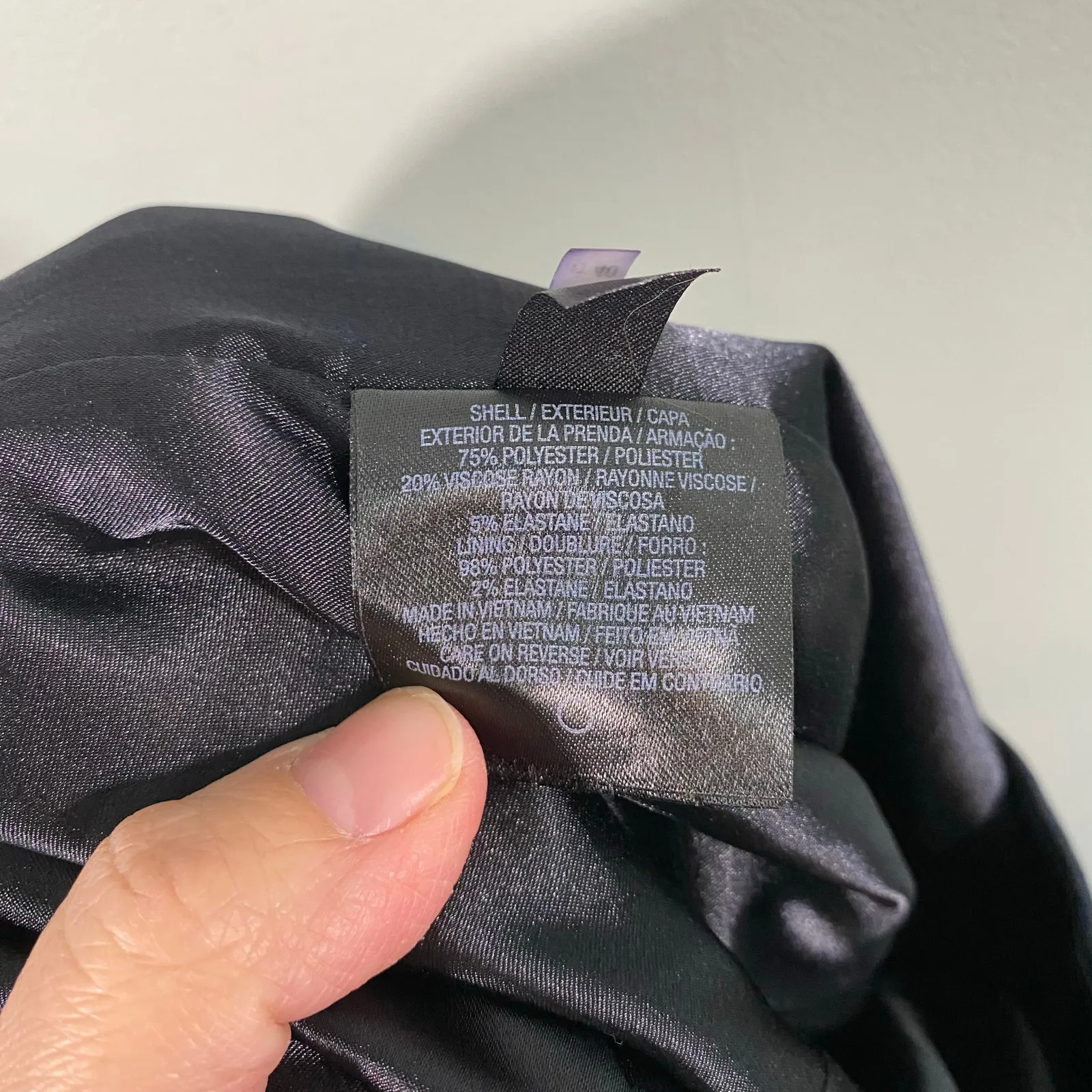 T by Tahari Women Indigo Pencil Mini Ramsy Skirt Size 4 NWT - Image 3