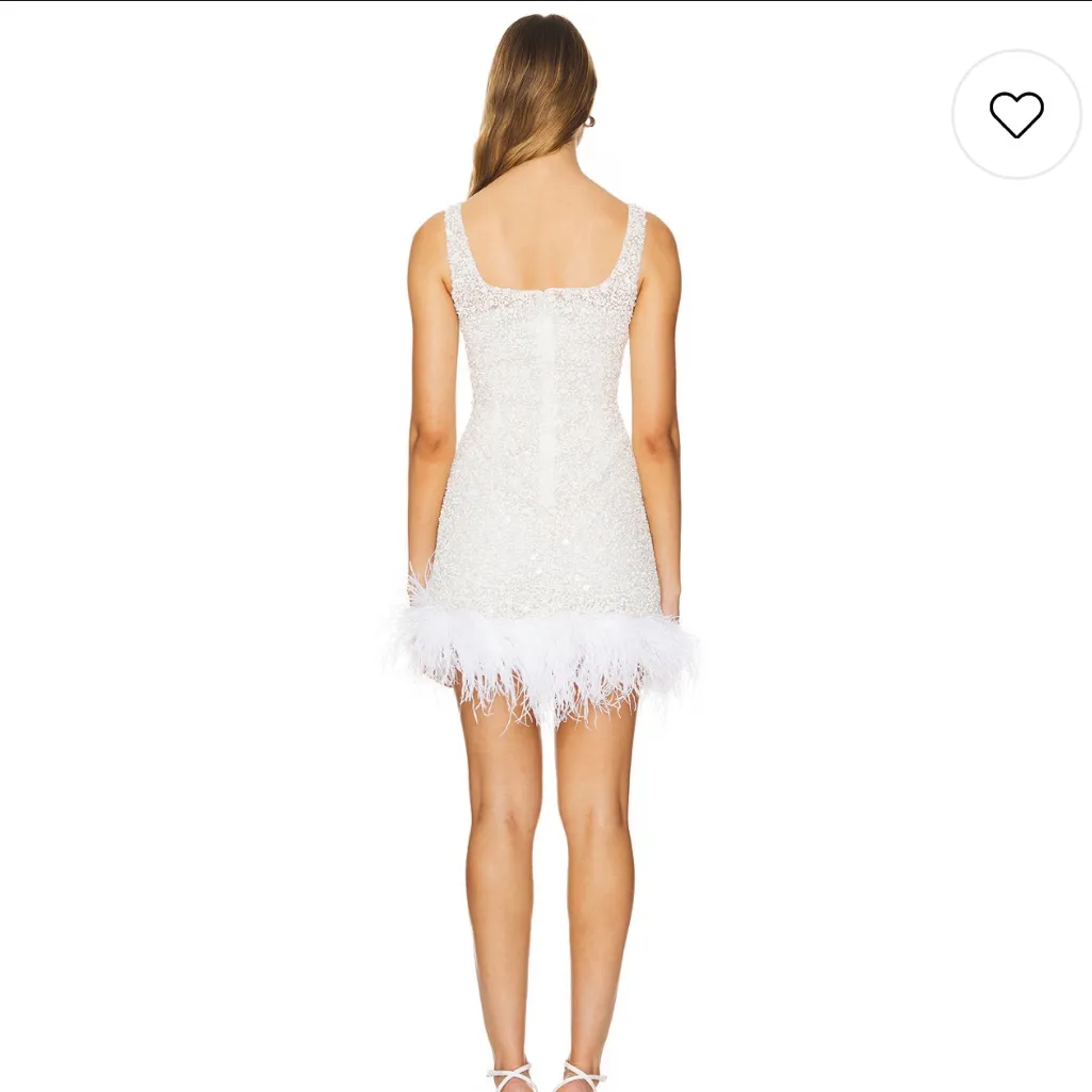 MISCREANTS Capri Dress in White Size L - Image 3