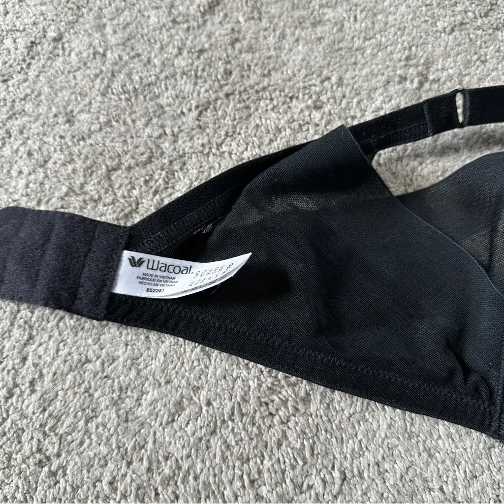 Wacoal Women’s Ultimate Side Smoother Wirefree Bra in Black 36D - Image 13