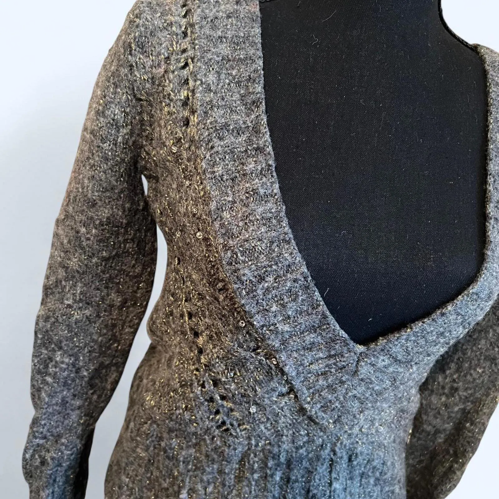 Dkny vintage Y2K sweater Size Medium - Image 5