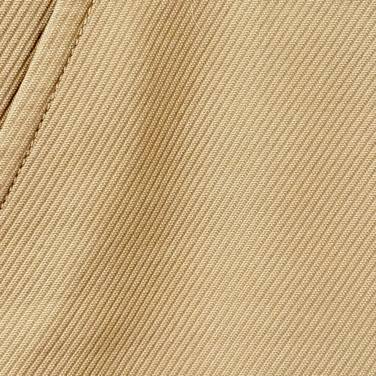 Talbots Ribbed Khaki Beige Pencil Mini Skirt Gold Buttons‎ Sz 6P Office Business - Image 7