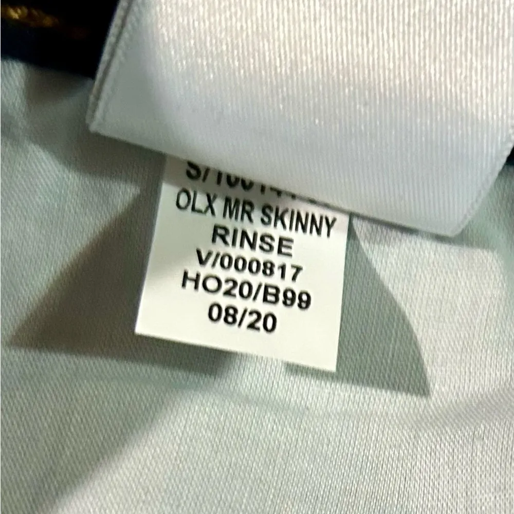 NWT Old Navy pop icon mid-rise dark denim (w stretch) petite 9 women - Image 9