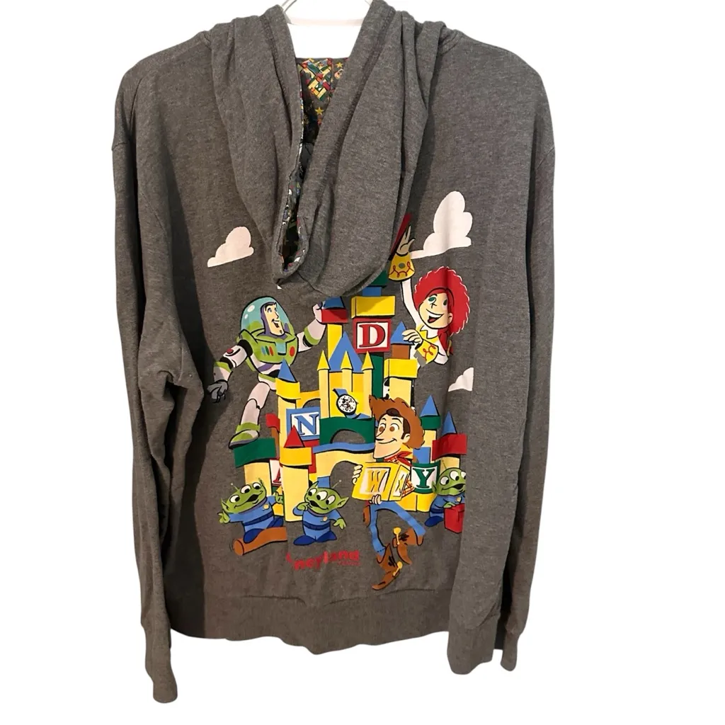 Walt Disney World Disney Parks Toy Story‎ Land Zip Hoodie Sweatshirt Size XXL - Image 4