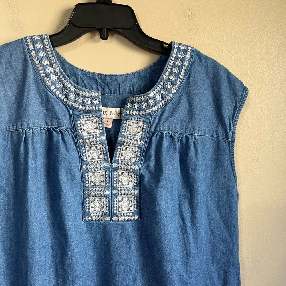 Knox rose large blue dress - Image 2