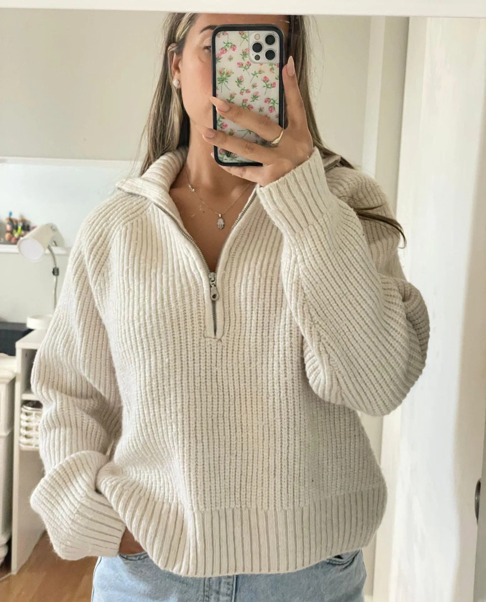 H&M Half zip sweater - Image 3
