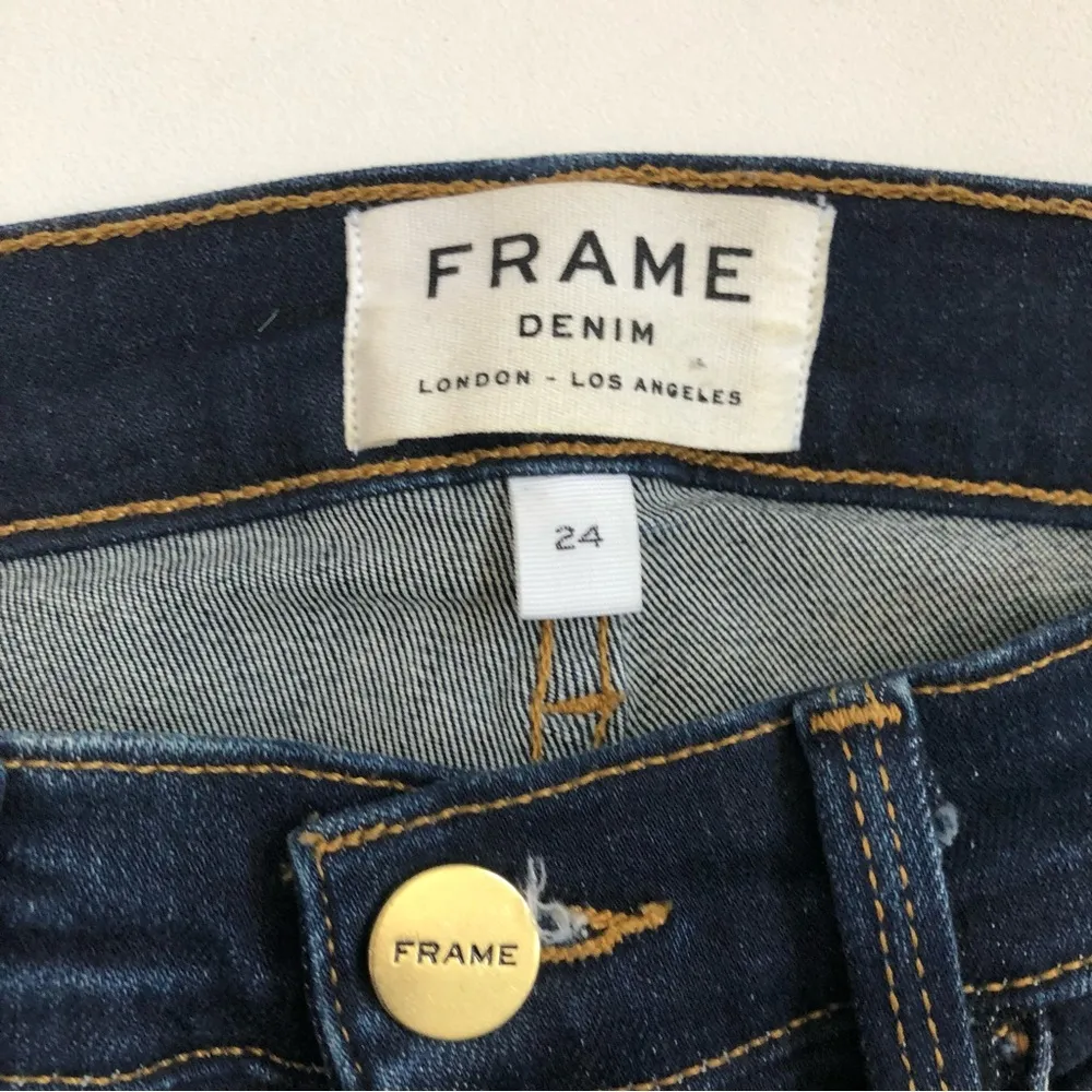 FRAME Le Skinny De Jeane Scoop skinny jeans Sz 24 - Image 4