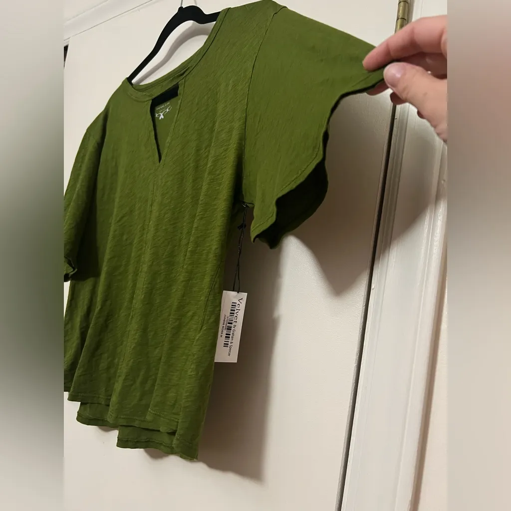 Velvet by Graham & Spencer Vintage Slub Tee - Image 3