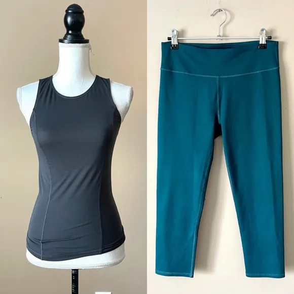 FABLETICS | Tank Top & Cropped Leggings Bundle Sz XS - Image 2