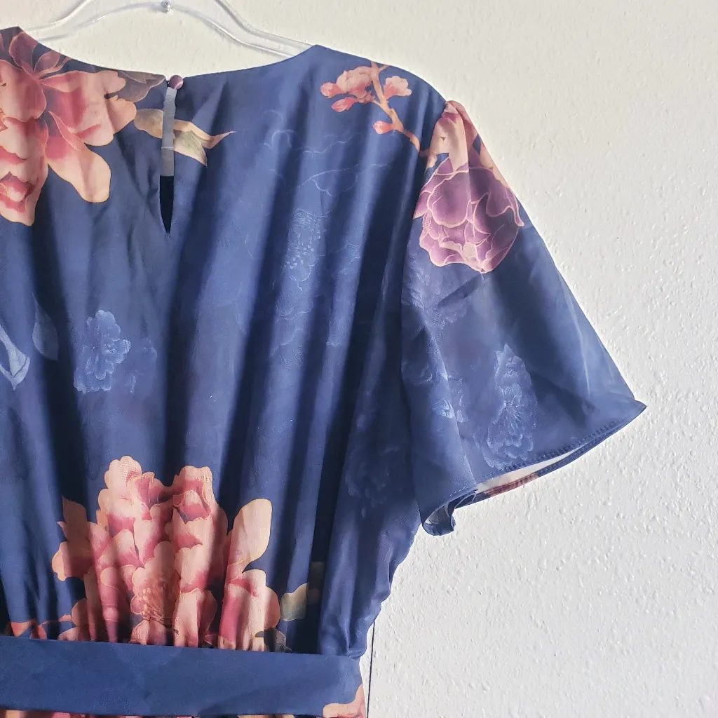 Baltic Born Colina Maxi Dress Floral Short Sleeve New Without Tags - Image 11