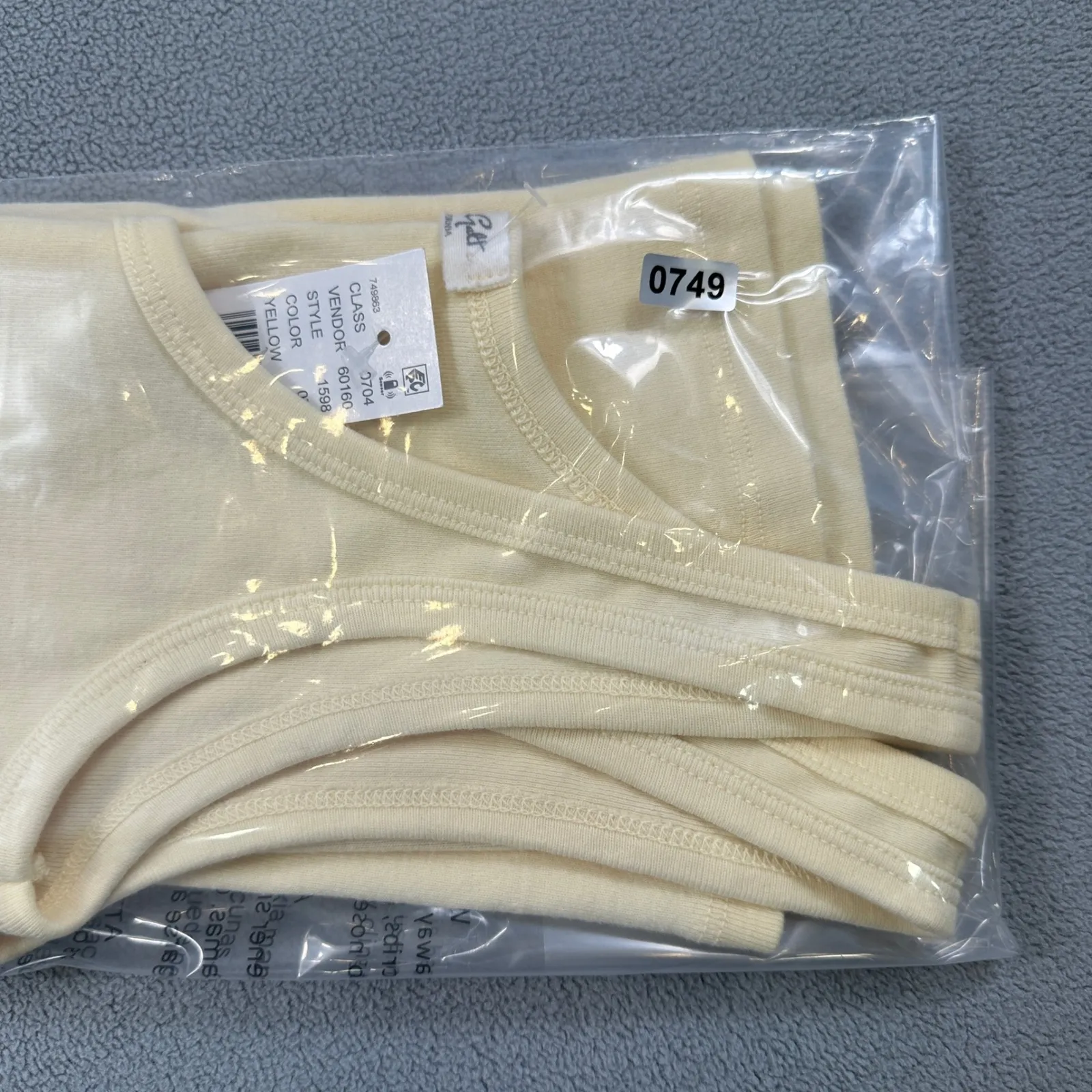 NWT John Galt Tank Top 1 Size Women Yellow Sleeveless Basic Casual Cotton Summer - Image 7