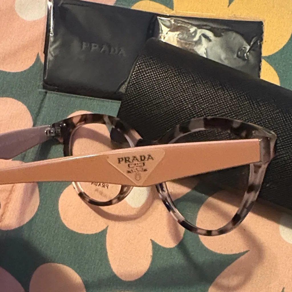 Prada PR 11R Tortoiseshell Eyeglasses - Image 3