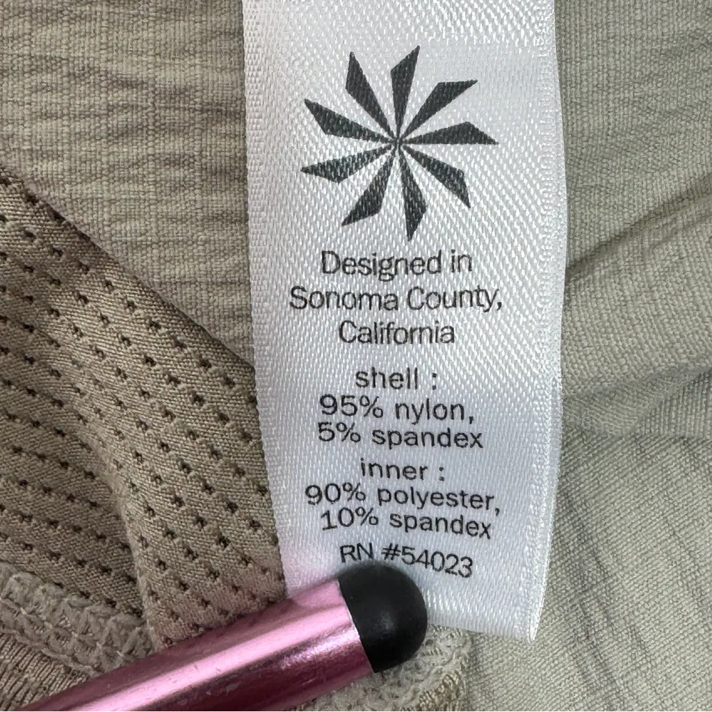 Athleta Trekkie Cargo Skort‎ Stretch Pencil Stone Taupe 10 Tall Athletic Outdoor - Image 11