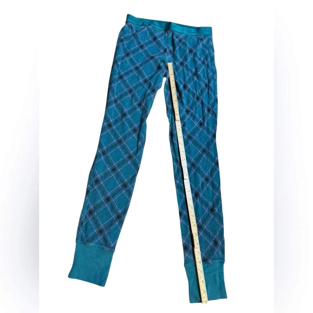 Victoria’s Secret Teal Plaid Pajama Pants Cozy Lounge Sleepwear Bottoms Women Sm - Image 7