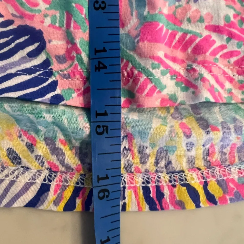 Lilly Pulitzer ROAR OF THE SEAS Strapless Tube Top Strapless blouse women’s XXS - Image 4