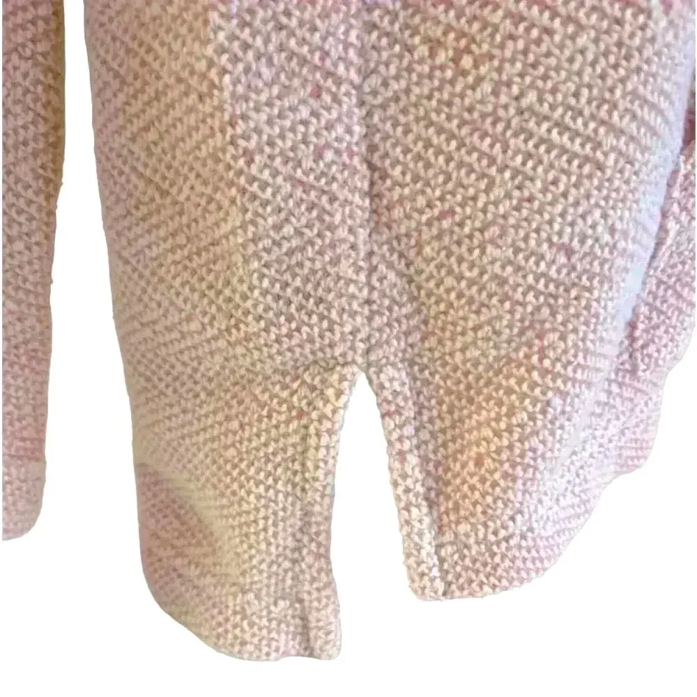 Faherty Seabrook Women's Hooded Pullover Hoodie Pink Peach Small - Image 4