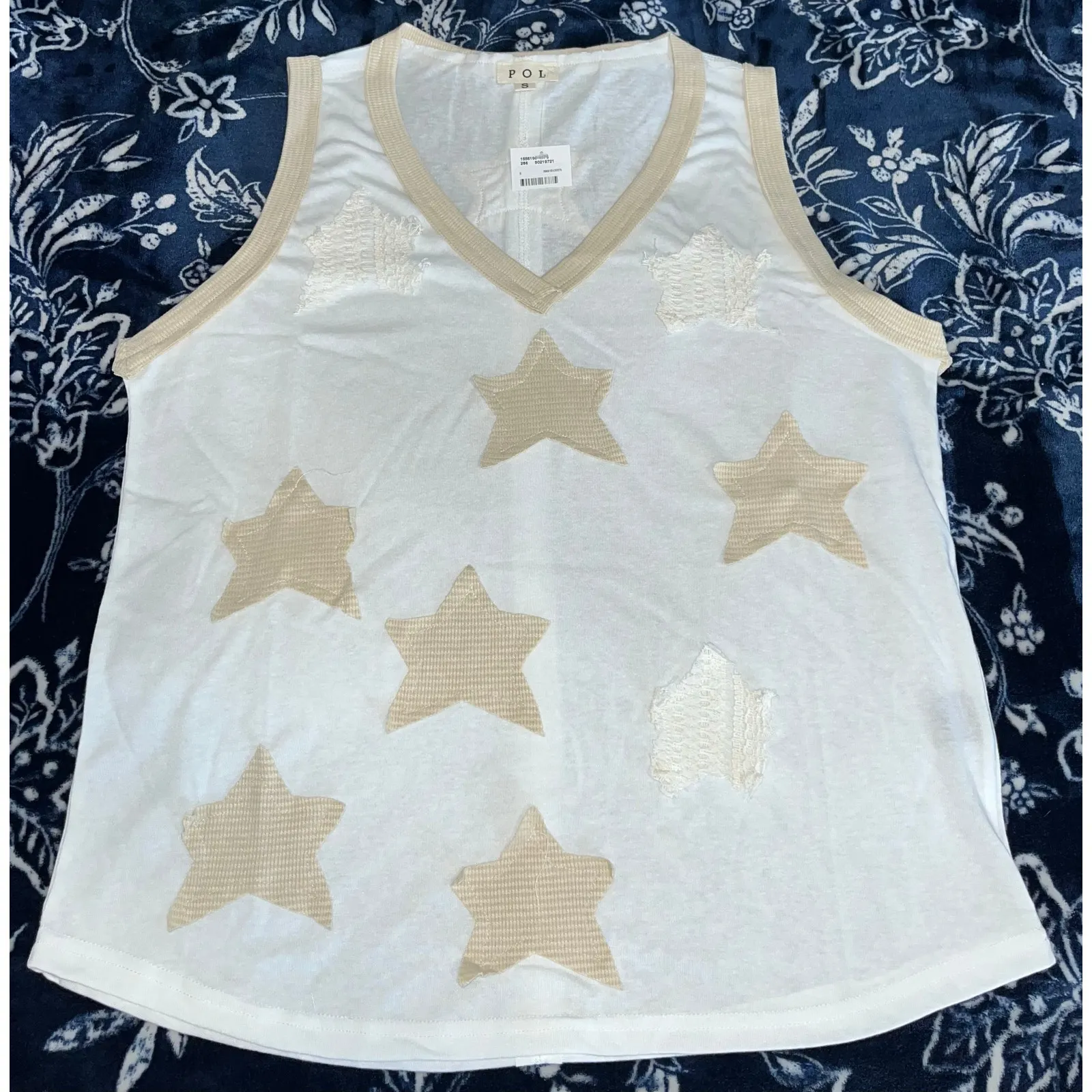 NWOT! POL Star Patch Tank Top - Image 4