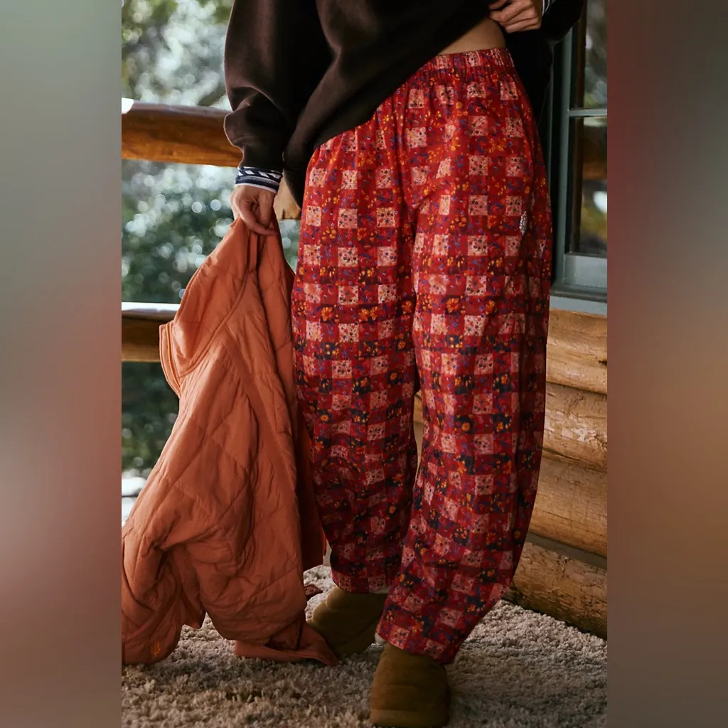 NWT Free People Movement Game Day Printed Pants - Image 4