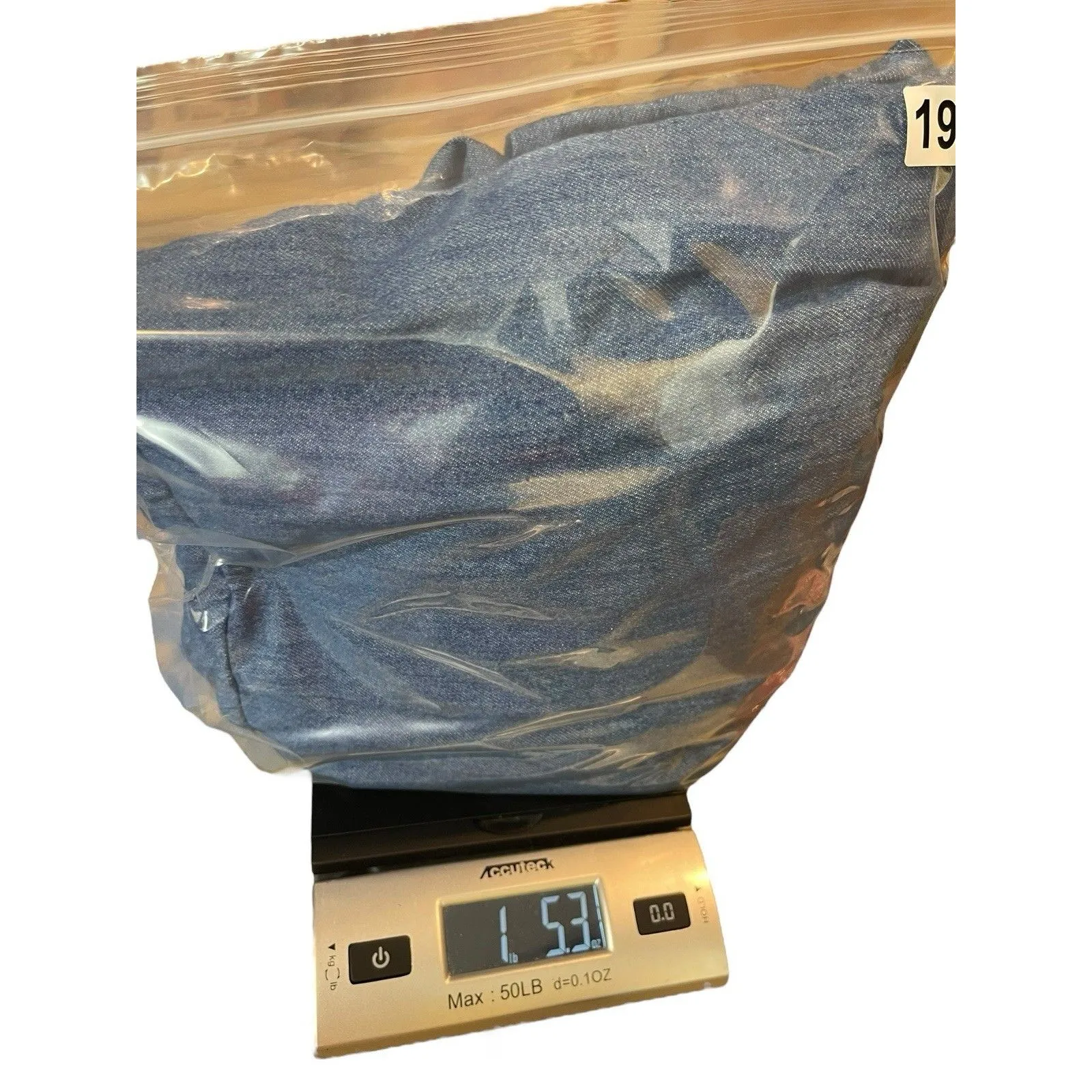 Old Navy 3X Blue Denim Midi Dress Puff Sleeve Empire Waist Smocked Back Coquette - Image 16