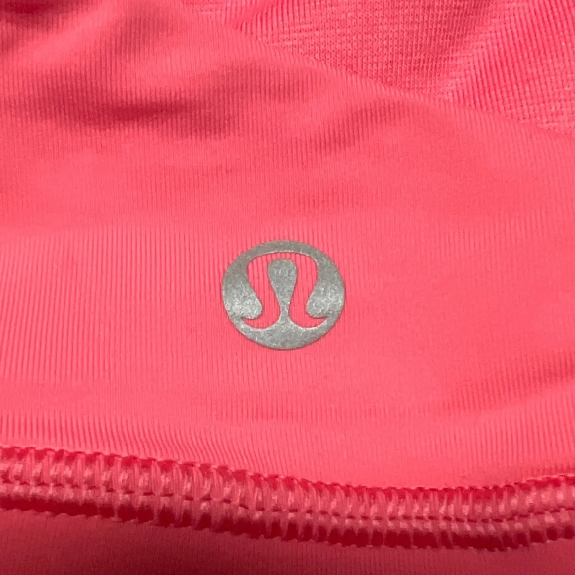 Lululemon Energy Bra Size 8 Flash Light Pink Luxtreme Crossback EUC No Pads - Image 4