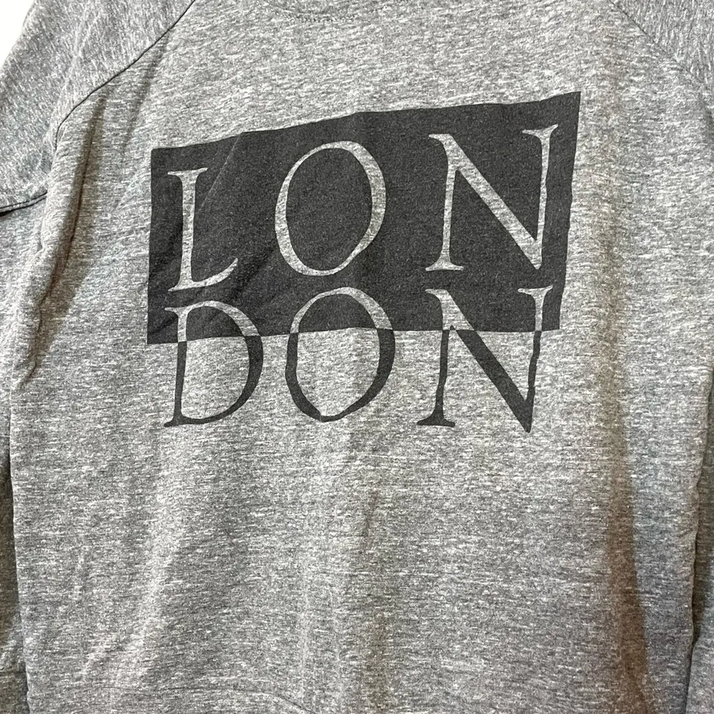Junk Food Gray London Sweatshirt - Image 2