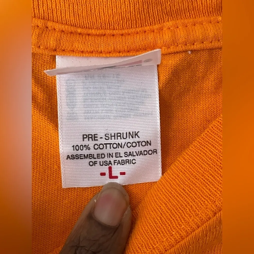 Anvil Jack O Lantern Spooky Halloween Tee Shirt Size L - Image 6