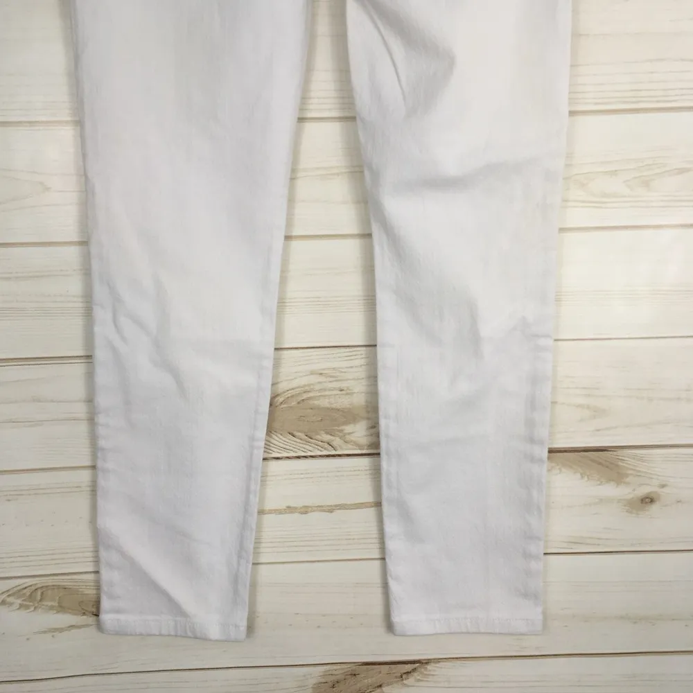 7 for all Mankind the Slim Cigarette Embellished White - Image 13