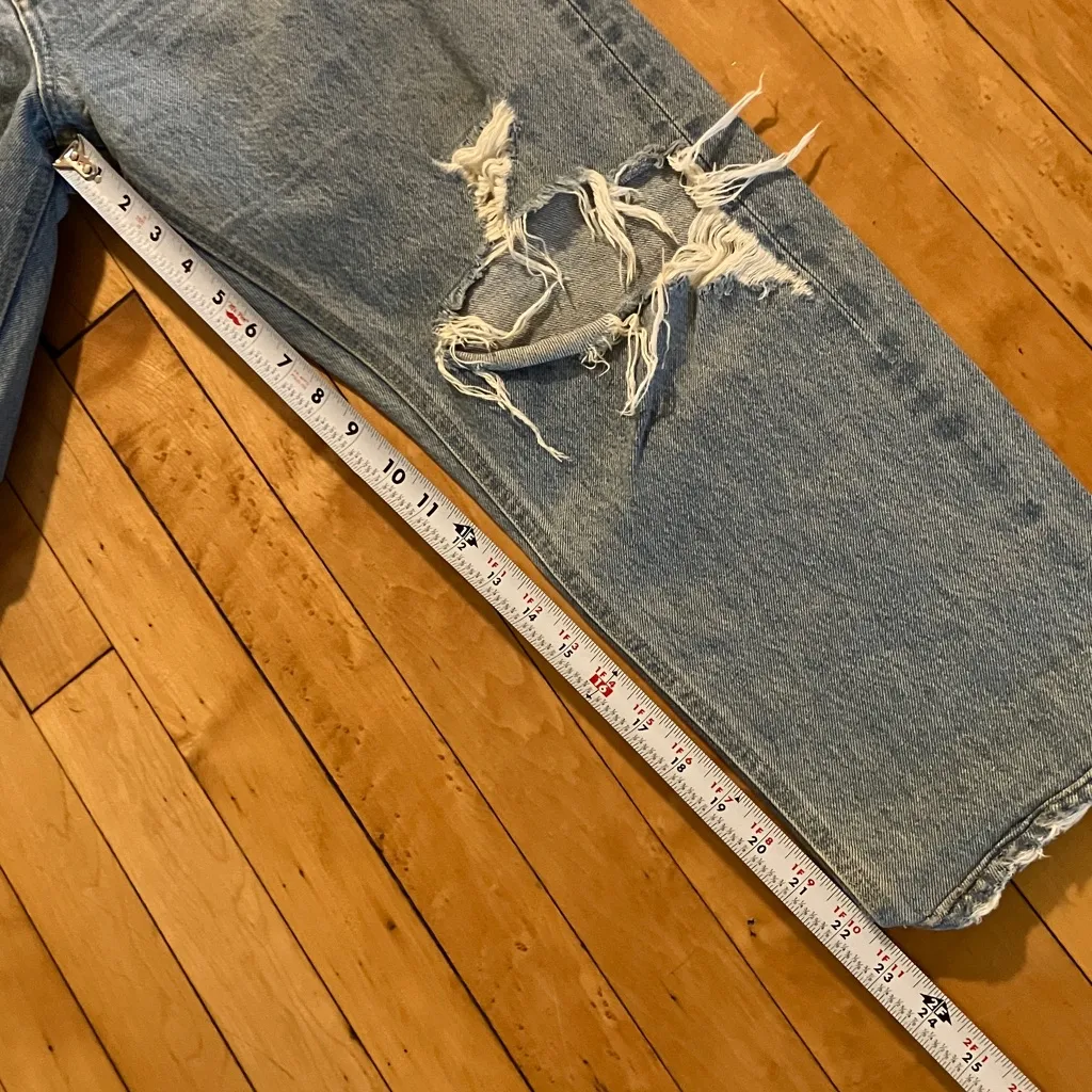 AGOLDE  90s Distressed Jeans - Image 8